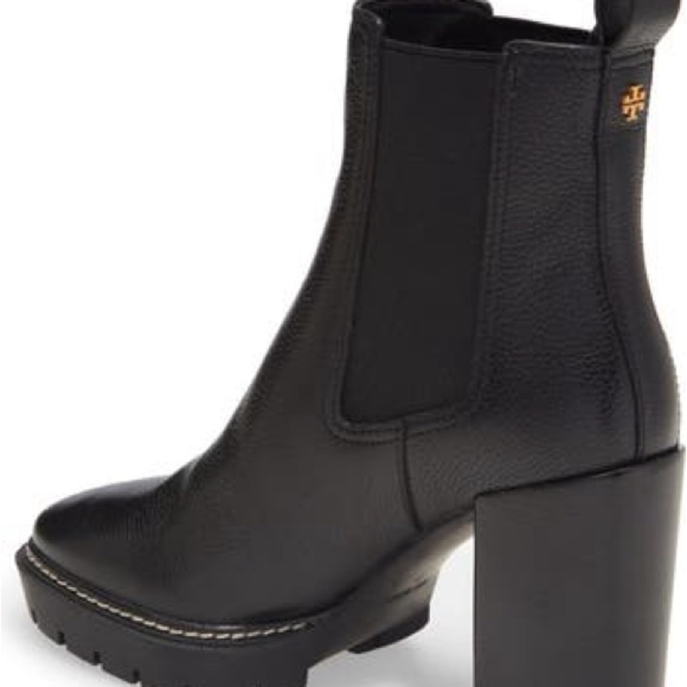 Chelsea 70mm Lug Bootie - Tory Burch - Worn once
